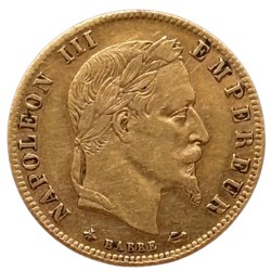 5 francs Napoléon III 1864 A Paris