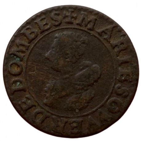 Principauté de Dombes - Double tournois  Marie de Montpensier 1621