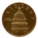 États Unis - 5 dollars Liberty "bicentenaire du Congré" 1989