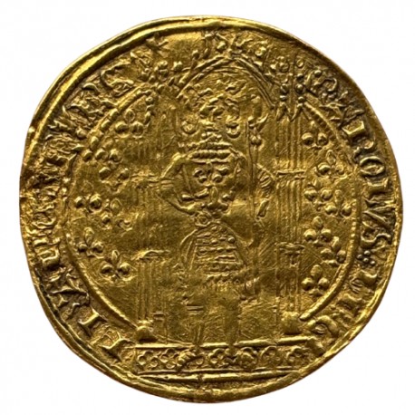 Charles V le Sage - Franc à pied