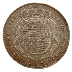 Jeton Louis XV- jeton des états de Bretagne 1748