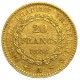 20 francs Génie  - deuxième république - 1848 A Paris