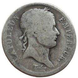 2 francs Napoléon Ier 1813 M Toulouse