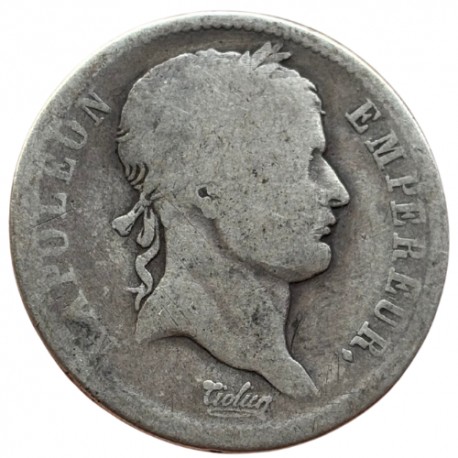 2 francs Napoléon Ier 1813 M Toulouse