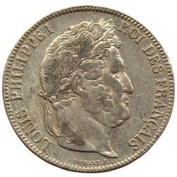 5 francs Louis Philippe Ier 1834 A - Paris