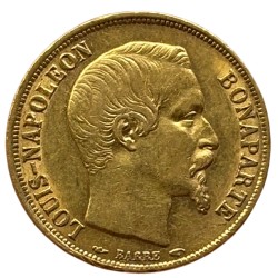 20 francs Louis-Napoléon 1852 A Paris