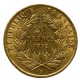 20 francs Louis-Napoléon 1852 A Paris
