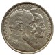 Allemagne - Bade - 5 mark 1906 "Noce d'or Frédéric et  Louise" Karlsruhe