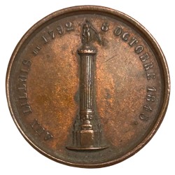 Médaille commémoration du siège de Lille en 1792