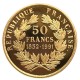 50 francs "Belle Épreuve" Louis-Napoléon Bonaparte 1852-1991