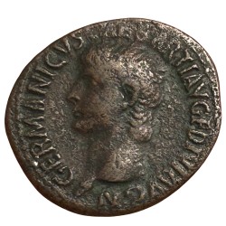 As de Germanicus  (Restitution de Caligula) - Rome