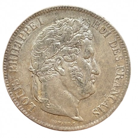 5 francs Louis Philippe Ier 1841 W Lille