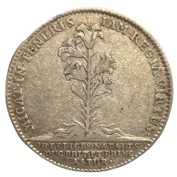 Jeton États du Languedoc (Louis XIV) - Naissance des arrière-petits-fils du Roi 1708