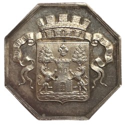 Jeton octogonal caisse d'épargne de Bayonne 1834 (1880)