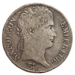 5 francs Napoléon Ier 1812 W Lille