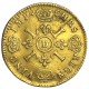 Louis XIV - Louis d'or aux quatre L 1695 D - Lyon