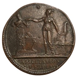 Jeton du Directoire - Création de la Caisse d’escompte du commerce  Paris 1797