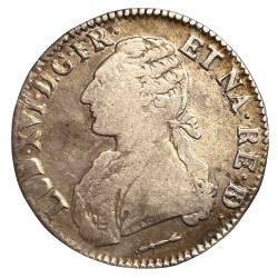 Louis XVI - écu aux lauriers du Béarn 1784 Pau