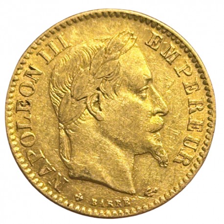 10 francs Napoléon III 1864 BB Strasbourg