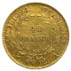 40 francs Bonaparte Ier Consul an 12 A Paris