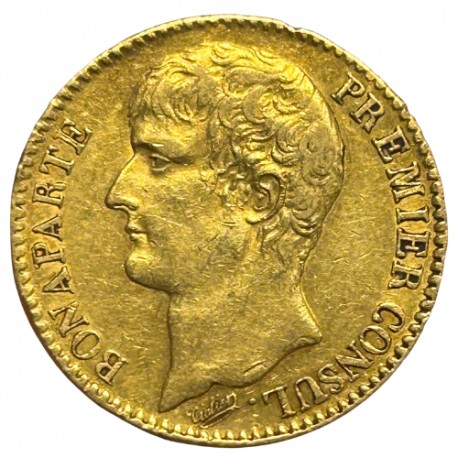 40 francs Bonaparte Ier Consul an 12 A Paris