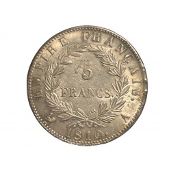 5 francs Napoléon Ier 1810 A Paris